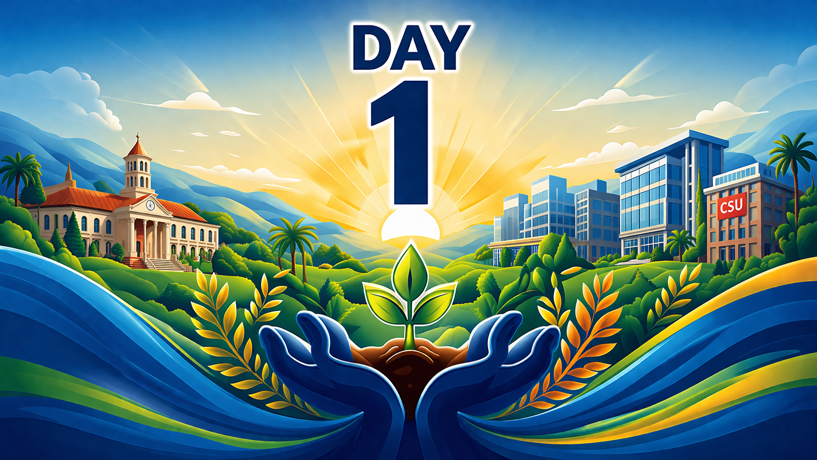 CSU ARC Day 1 banner